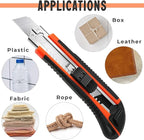3-Pack Box Cutter Utility Knife | Ultra Sharp Blade - Image 2