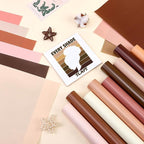 Tintnut Skin Tone Permanent Vinyl 18 Pcs 12x10in Solid Color Adhesive Vinyl | - Image 7