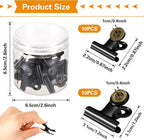 SANNIX 20 Pcs Metal Push Pin Clips - Image 2