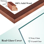 RPJC 4x6 inch Picture Frame Made of Solid Wood High Definition Glass - Image 7