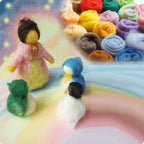 3.53oz Wool Roving, Wool Felting Supplies, Pure Wool, Chunky Yarn, Spinning - Image 8