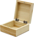 Creative Hobbies® Unfinished Mini Wood Craft Box by CreativeHobbies