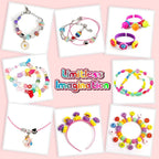 FUNZBO 1600 Pcs Pop Beads with Bracelet Making Kit, Jewelry Making Kit - Image 7