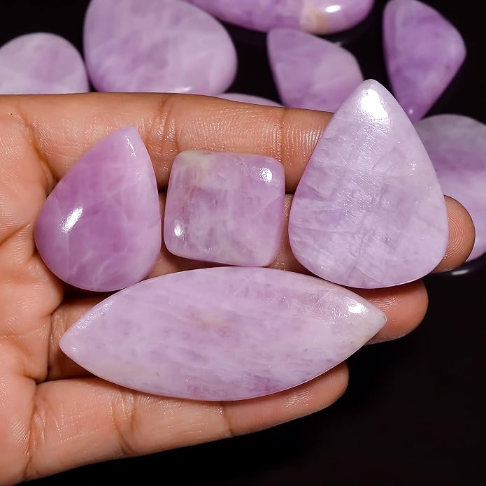 Natural Loose Gemstone 5 Piece Cabochons Lot Jewelry Making Loose Gemstone - Image 2