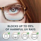 Stylish Blue Light Blocking Glasses - Image 2