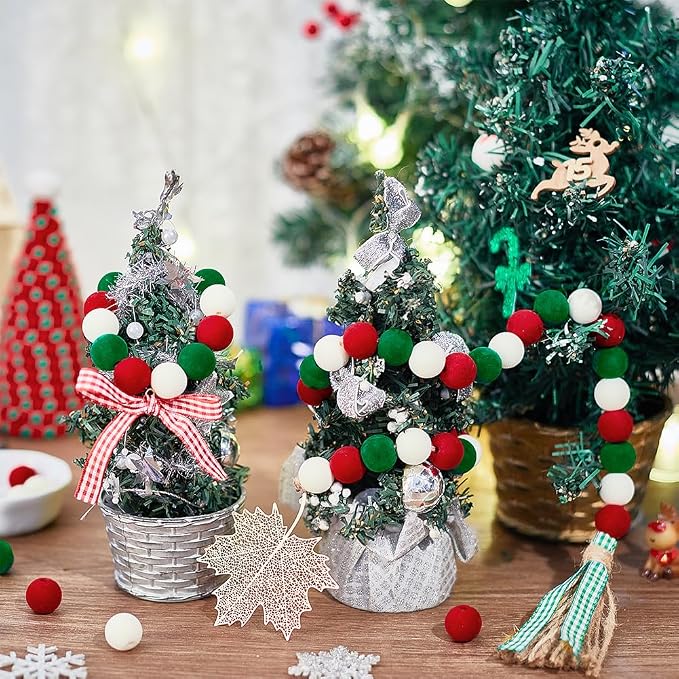 PH Pandahall 60pcs 16mm Velvet Beads Christmas Beads - Image 2