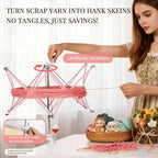 SPEENSUN Yarn Winder and Swift Combo, Efficient 3.5 OZ Yarn Cake Maker - Image 4