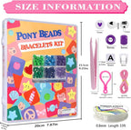 LIS HEGENSA Pony Beads Bulk, Kandi Kit - Image 3