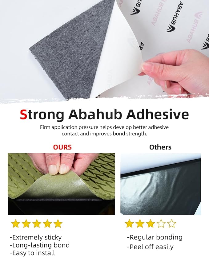 Abahub EVA Foam Boat Flooring Self-Adhesive Decking Surfboard Traction Pad | - Image 2