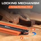 JOREST Contour Gauge with Lock, Gift Ideas - Image 6