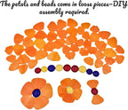 Esweny 12 Flower Stained Glass Mosaic Tiles - Image 2