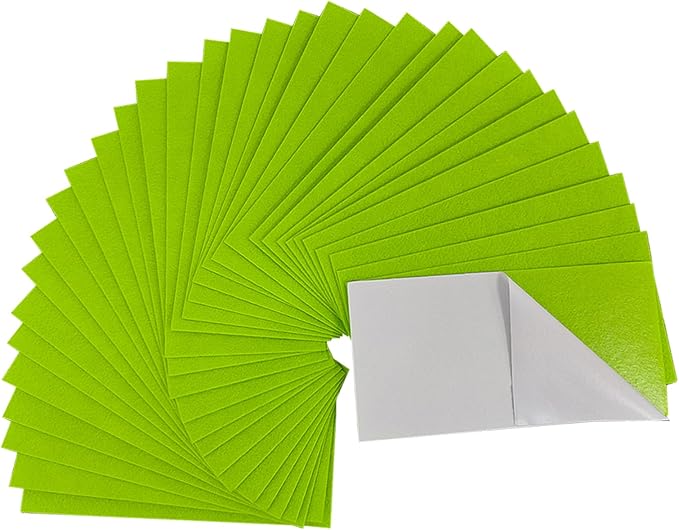Jtnohx Self Adhesive Felt Sheets, Sticky Fabric Square by Jtnohx