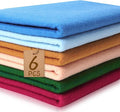 XSEINO 6 Rolls 12"x35" Large Felt Sheets, 1.4mm Thick Nonwoven Fabric by XSEINOiscreating%EF%BC%81
