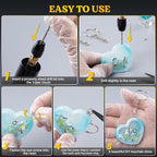 LET'S RESIN Electric Drill, Keychain Making Kit, Jewelry Making Kit, Electric - Image 5