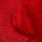 Red Faux Fur Fabric by The Yard - Image 5