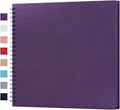 potricher 12 x 12 Inch DIY Scrapbook Album 40 Pages Hardcover Kraft Paper Scrap by potricher