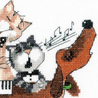 RIOLIS - Dachshund Blues 1495, Dogs Cross Stitch Kits 7, Counted Cross Stitch - Image 4