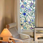 Stained Glass Window Privacy Film, 3D Decorative Window Cling, UV & Heat - Image 2