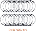 PAXCOO 100 Pcs Key Chain Hooks - Image 3
