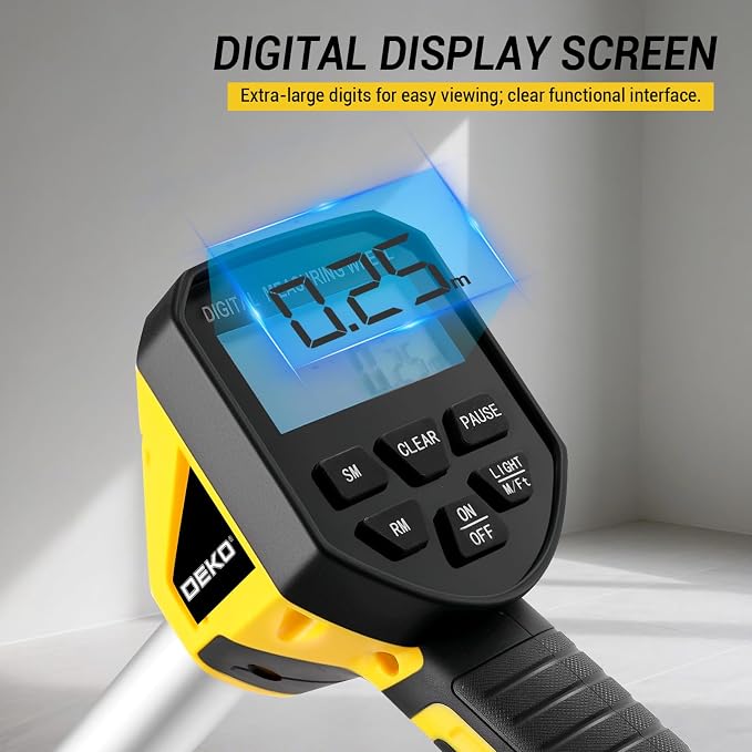 Measuring Wheel: DEKOPRO 6 Inch Digital Measuring Wheels, 4V Measure Wheel in - Image 7