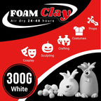 CALPALMY Moldable Foam Clay - 300g High Density Air Dry Clay - Image 2