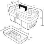 Akro-Mils 14-Inch Plastic Toolbox - Image 3
