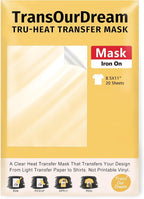 TransOurDream Heat Transfer Mask & Iron on Tape by TransOurDream