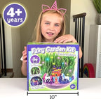 Bloonsy Unicorn Fairy Garden Kit | Light Up Terrarium Kit | STEM Toys | Arts - Image 5