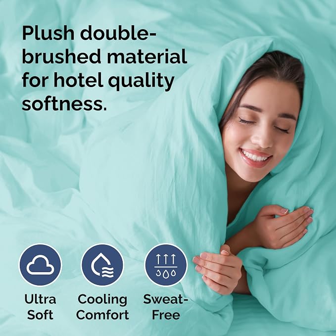 Duvet Cover Cal King Size Set - Image 3