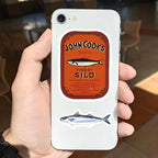 50 Pcs Vintage Sardine Fish Can Stickers, Retro Seafood Tin Label Ocean Fish - Image 7