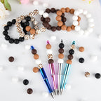 ASTARON 100 Pcs 15mm Silicone Beads - Image 6