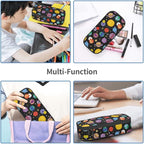 Cartoon Space Planet Pencil Case Organizer Big Capacity Pencil Pouch Stationery - Image 7