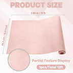 Blush Bulletin Board Paper Roll Non-Woven Fabric Bulletin Board Background - Image 2