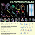 Thousand Flower Bookmark, DIY Rainbow Bookmark Making Kit - Image 3