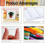 Black Cat Plants Stamped Cross Stitch Kits - Image 3