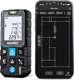 ACEGMET Laser Measure with Phone App, 229ft/70m Laser Measurement Tool with 2 by ACEGMET
