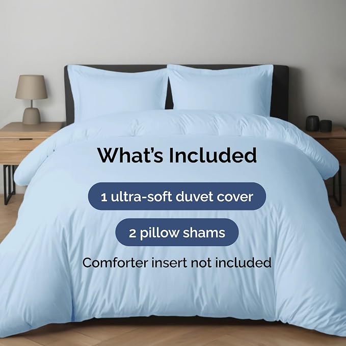 Duvet Cover Cal King Size Set - Image 2