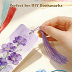 160 Pack Bulk Bookmark Tassels, 5 Inch Soft Silky Tassels - Image 3