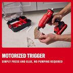 CRAFTSMAN V20 Hot Glue Gun Full Size, Cordless Glue Gun and Sticks Set - Image 4