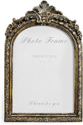 Cuspin 5x7 Picture Frame Arched Gold Frames, Vintage Bronze 5 by 7 Photo Frame by Cuspin