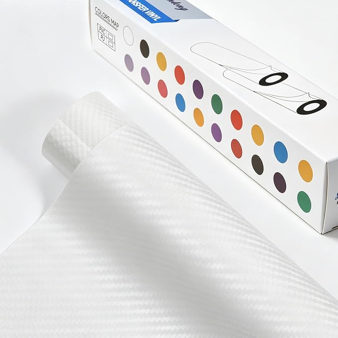 guangyintong Heat Transfer Vinyl Carbon White HTV Rolls, HTV Vinyl by guangyintong