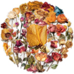 Transparent Flora Scrapbook Stickers Aesthetic Flowers Stickers | Transparent & - Image 2