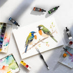Nicpro 12 Colors Acrylic Ink for Artists, 1-oz Bottle - Image 2