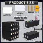 Card Storage Box, 14000+ Trading Card Storage 2700+ Toploader Card Storage Box - Image 3
