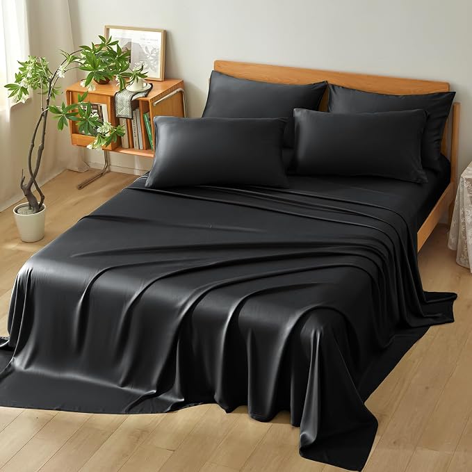 Homiest Cooling Pillow Cases King Size Set of 2, 100% Rayon Derived from Bamboo - Image 6