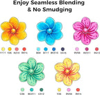 Ohuhu Alcohol Markers Brush& Fine 48 Colors - Image 3
