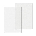 2 Pack 8'' x 12'' Glitter Clear Acrylic Sheet, 3mm Thick Acrylic Plexiglass by Unknown
