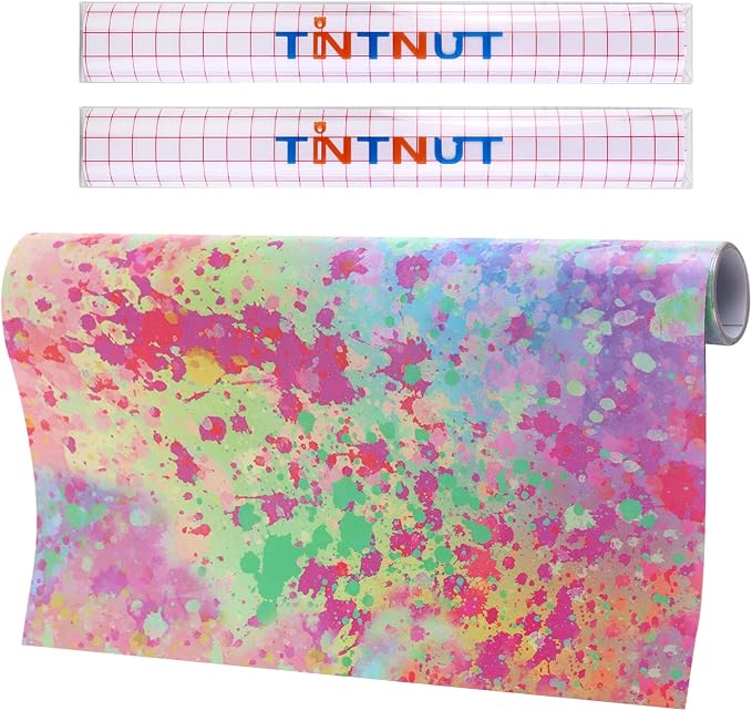 Tintnut Splash Permanent Vinyl Roll 12in x 5ft Pastel Color Adhesive Vinyl | by Tintnut