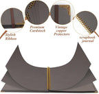Joyberg Scrapbook 80 Pages, Scrapbooking Supplies 8 x 8 In, Scrapbook Album - Image 4