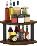 Furinno Turn-N-Tube Kitchen Countertop Organizer, 2-Tier Corner Countertop by Furinno-FitsYourSpaceFitsYourBudget